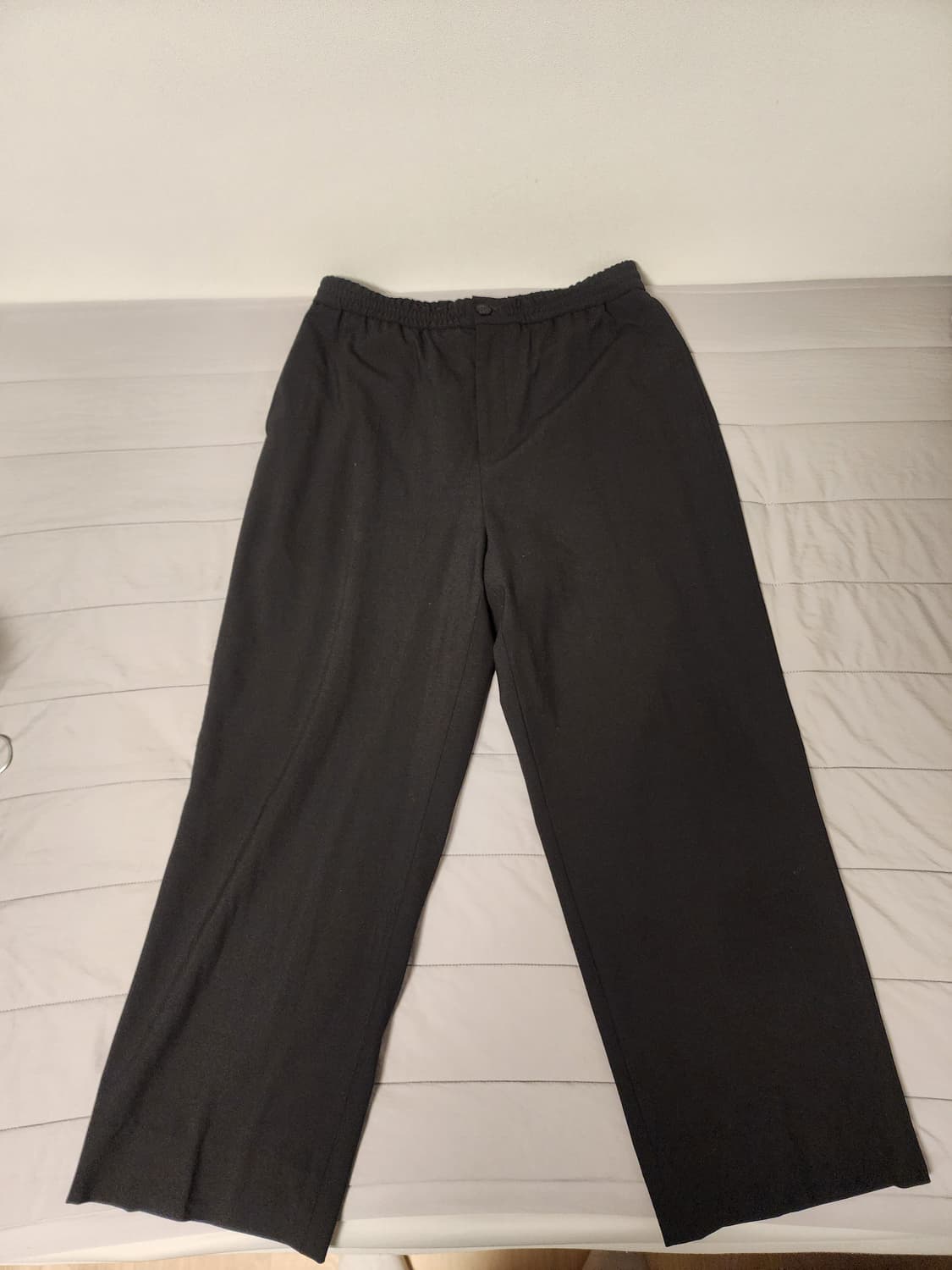 (48/32) 솔리드옴므 세미와이드 밴딩 슬랙스 상품이미지1