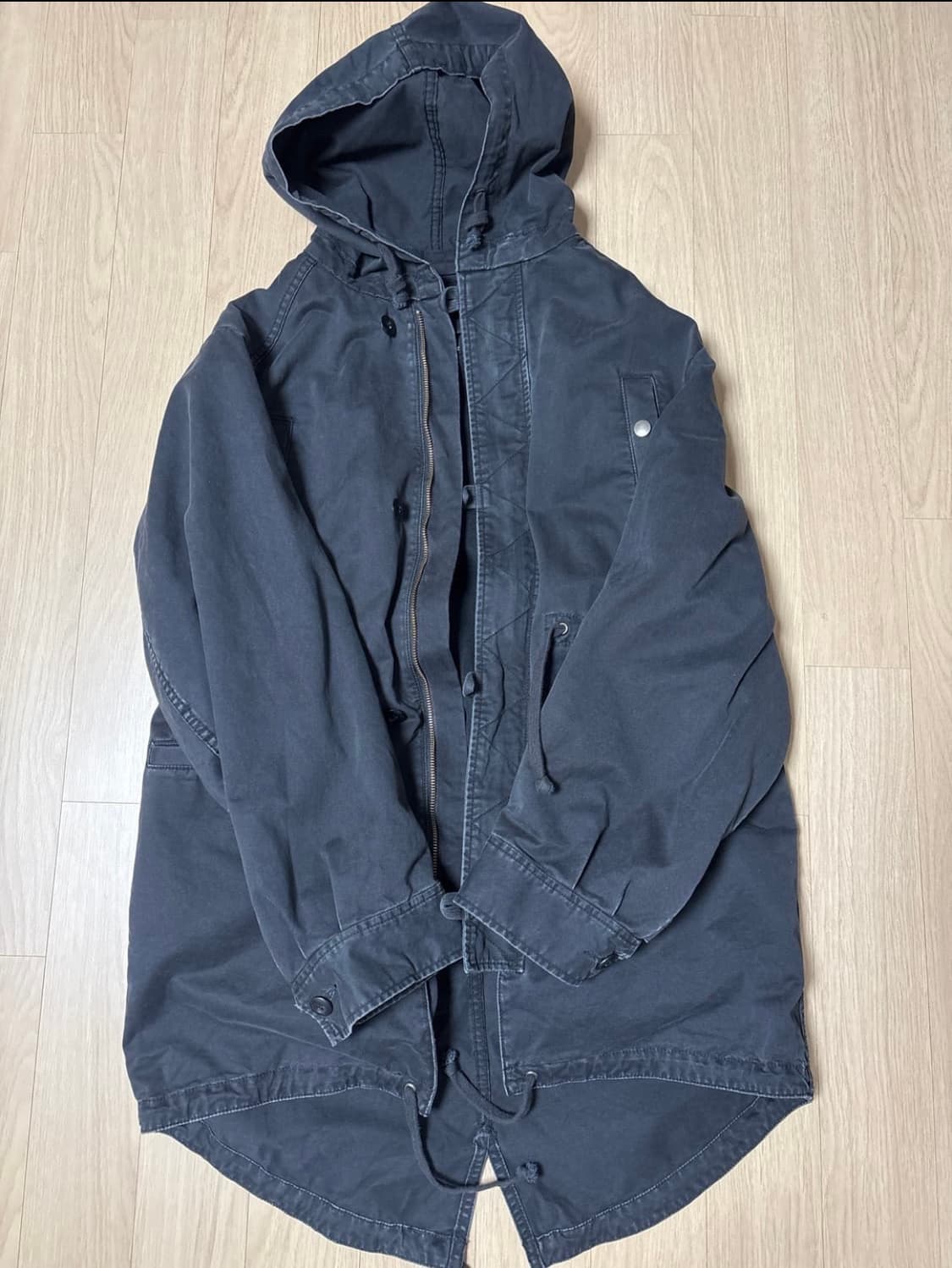 [M]넘버나인 데님라인 모즈코트 상품이미지1