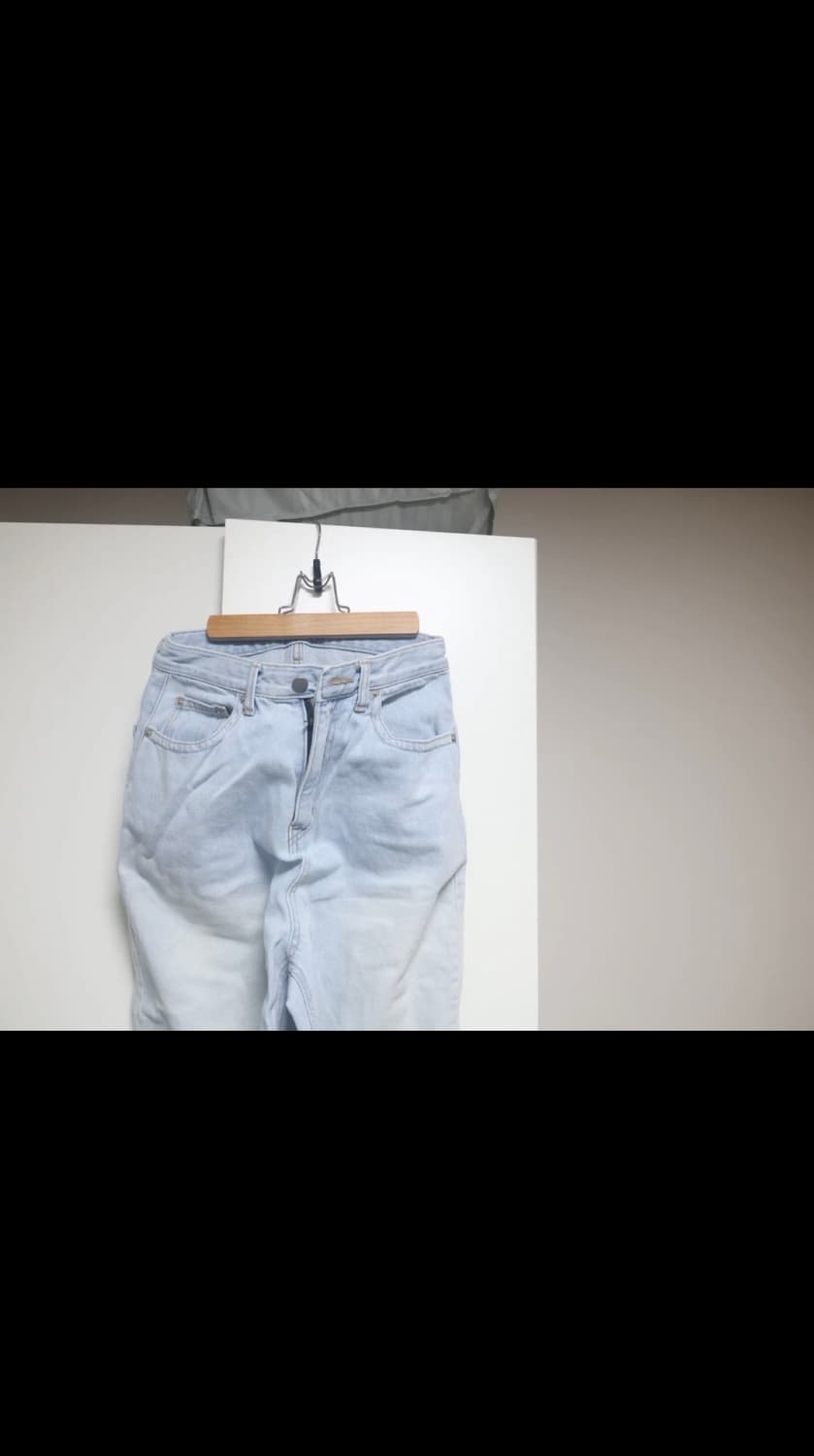 OOT 연청 데님 와이드 팬츠 S 실착용 X 상품이미지5