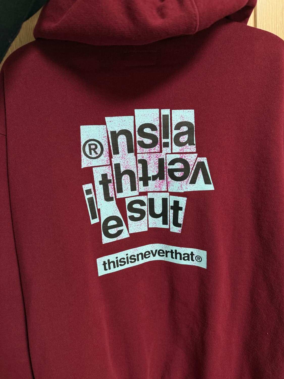 디스이즈네버뎃 후드집업 상품이미지2