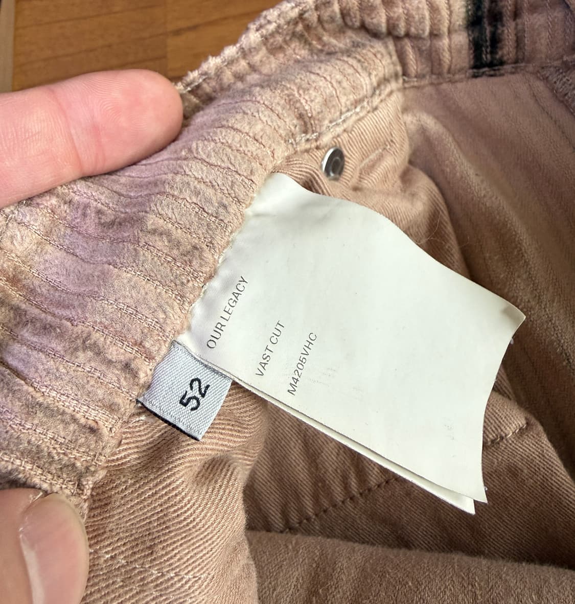 아워레가시 코듀로이 바스트컷 [52](허리수선) 상품이미지5