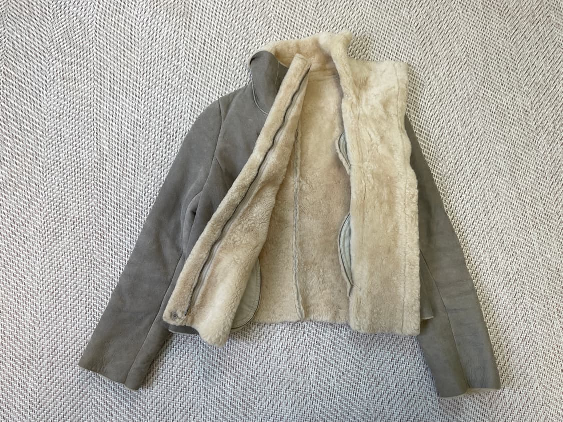 Des pres 시어링 양가죽 무퉁자켓 J03418 상품이미지3