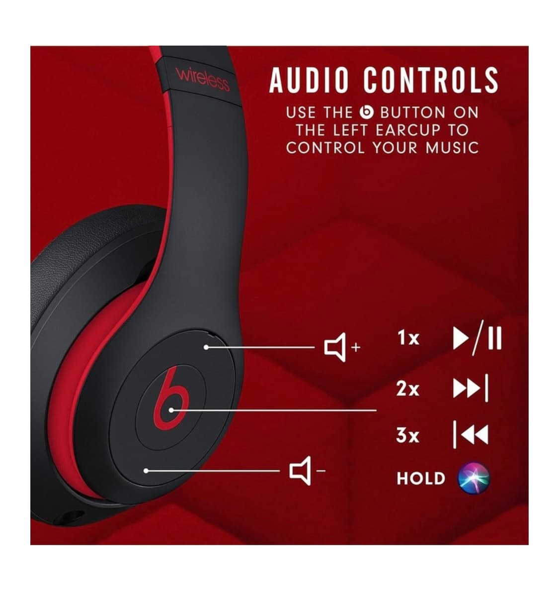 Beats 애플 비츠 스튜디오 3 노이즈 캔슬링 헤드폰  상품이미지5