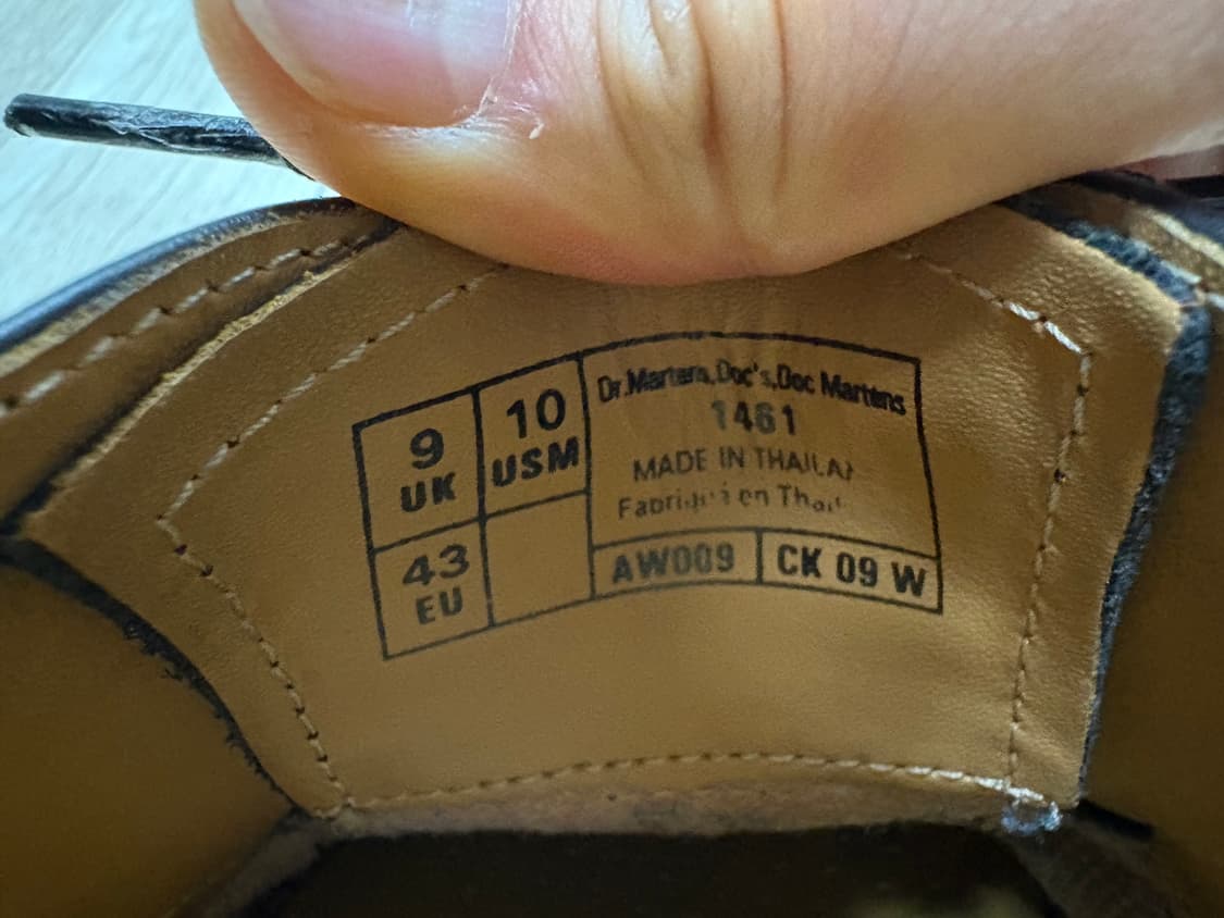 닥터마틴 1461 3홀 나파 280 상품이미지7