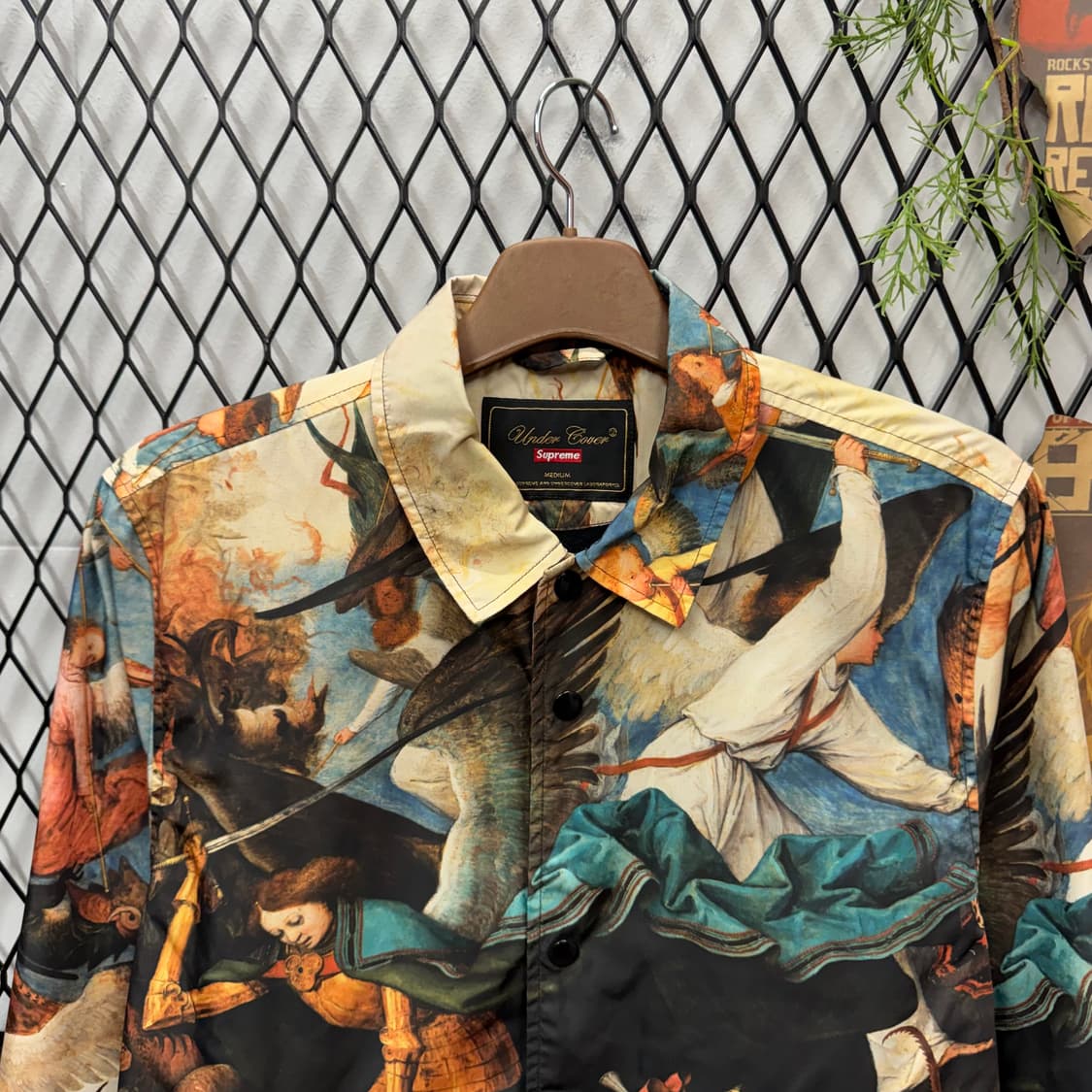 16FW 슈프림 X 언더커버 타락한 천사의 추락 프린팅 코치 자켓 상품이미지3