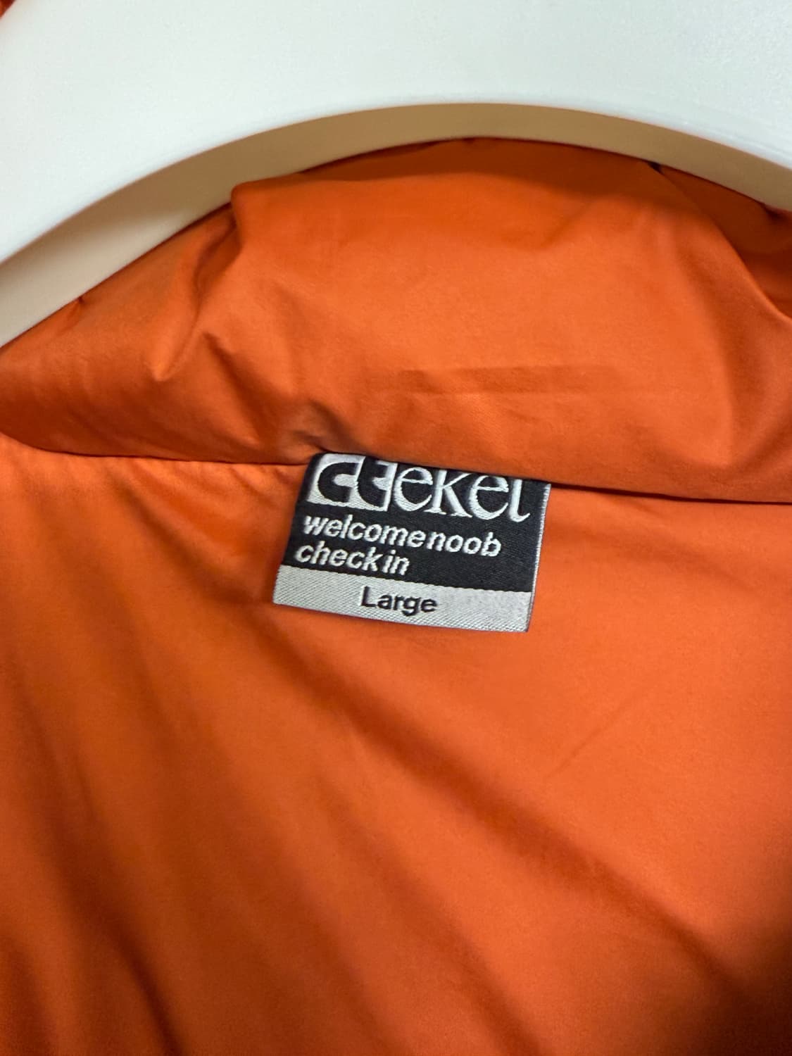 테켓 패딩 브라운 L 상품이미지4