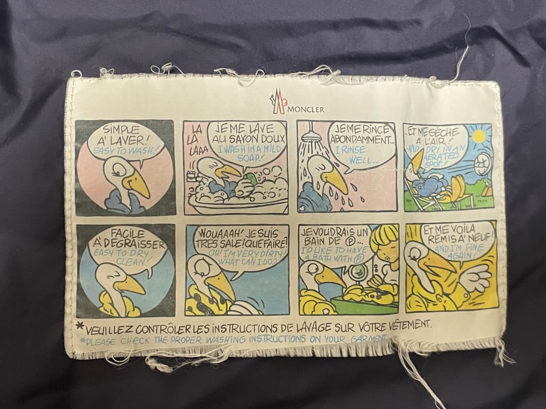 [ 4 / 정품 ] 몽클레어 클루니 롱 다운 패딩 자켓 네이비 상품이미지7