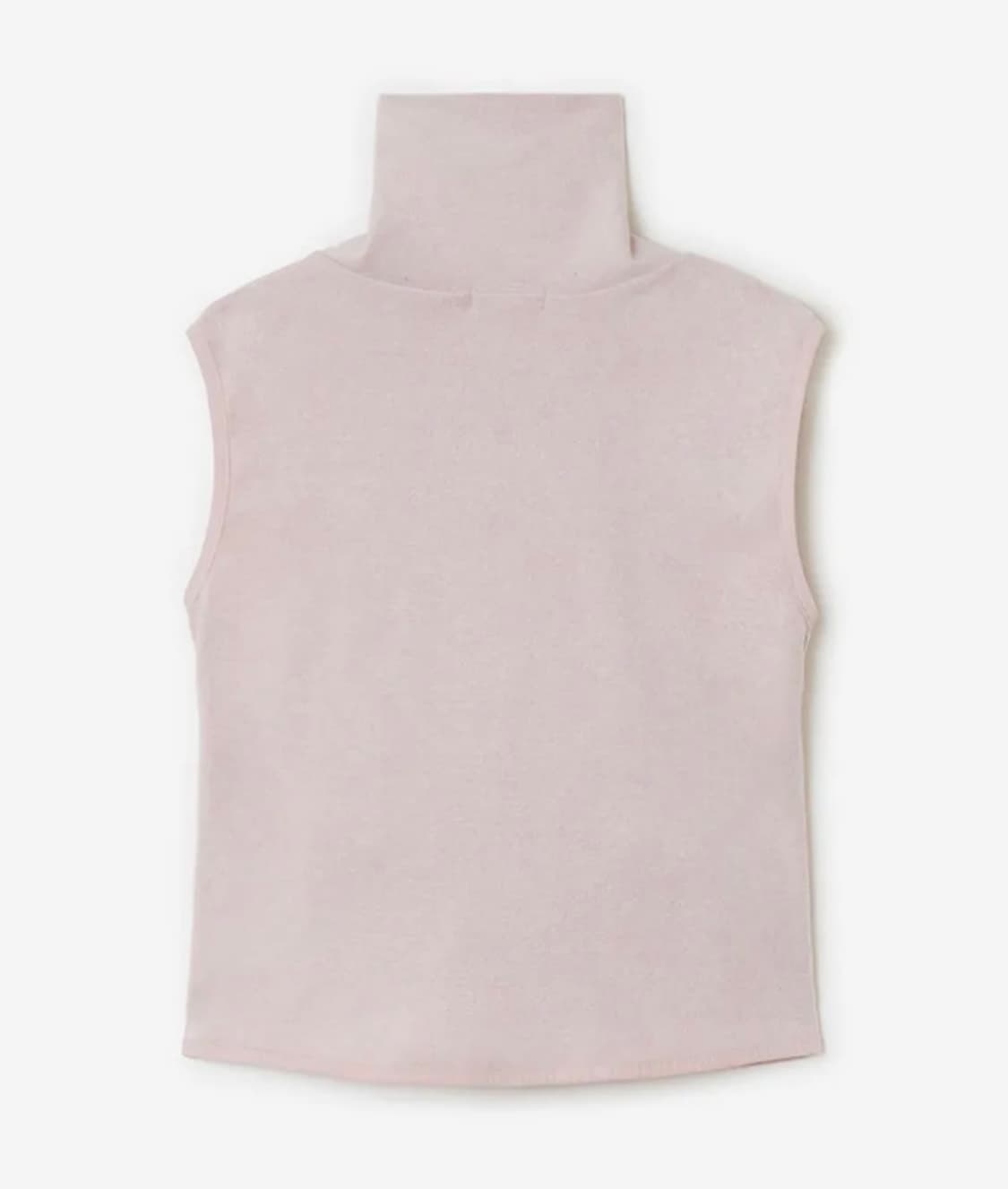 허그유어스킨 플리스 터틀넥 베스트 (핑크) 상품이미지2