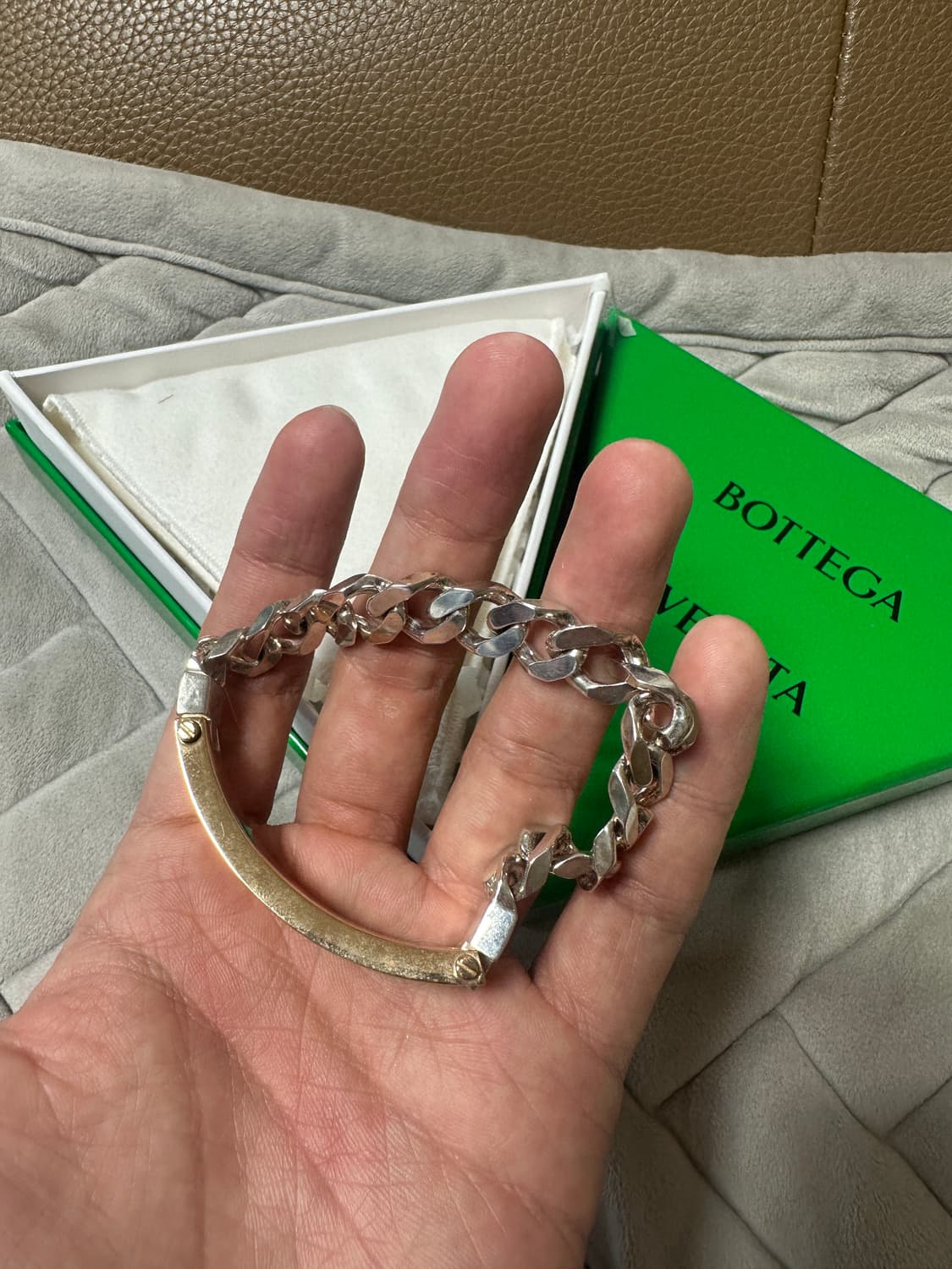 [S] 보테가베네타 조인트 브레이슬릿 상품이미지3