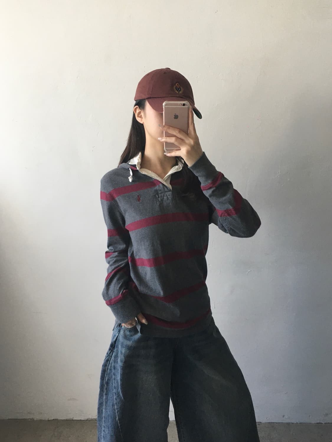 폴로 랄프로렌 스트라이프 후드 롱슬리브 상품이미지2