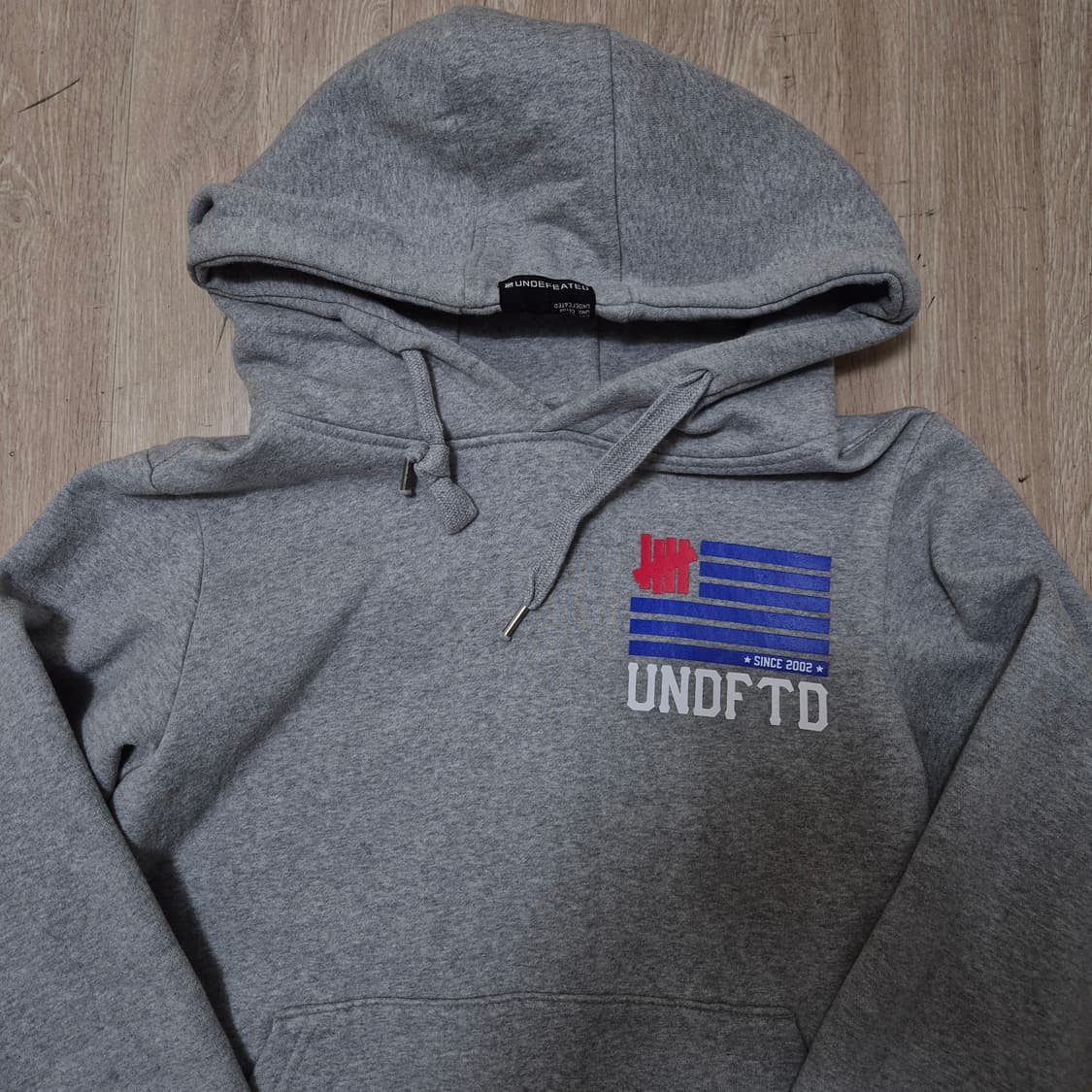 언디피티드 미국 로고 후드티 M(95) 상품이미지2