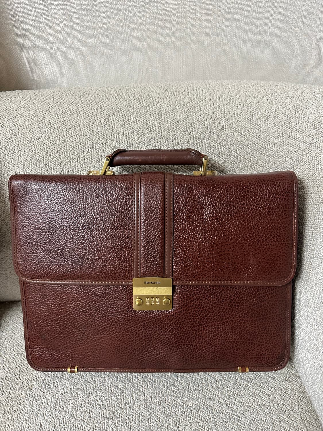 샘소나이트 가죽 서류가방, 브리프케이스 팝니다 상품이미지1