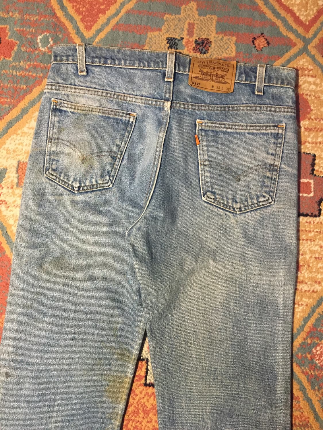 80‘s 리바이스 517 굿페이딩 굿사이즈 상품이미지5