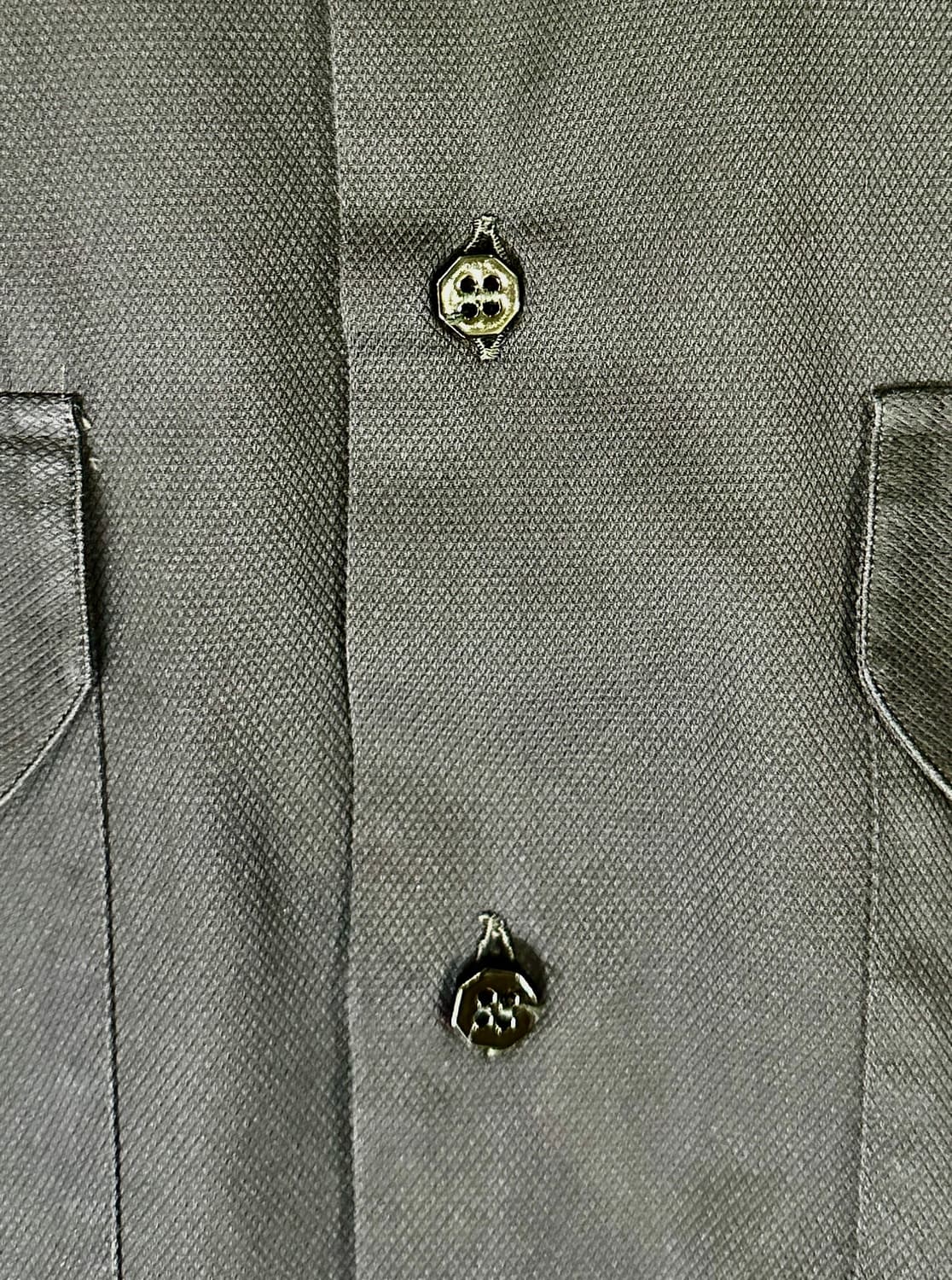 스테파노리치 블랙 자카드 패턴 코튼 셔츠 상품이미지5