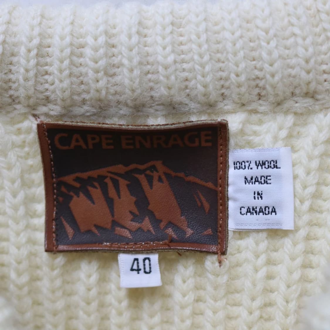 CAPE ENRAGE  울 프론트 버튼 니트 61695 상품이미지6