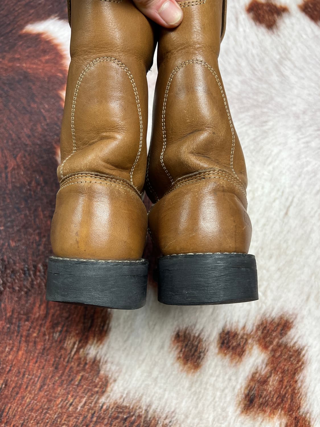 [260] GRAND 그랜드  브라운 빈티지 페코스 부츠 워커 상품이미지5