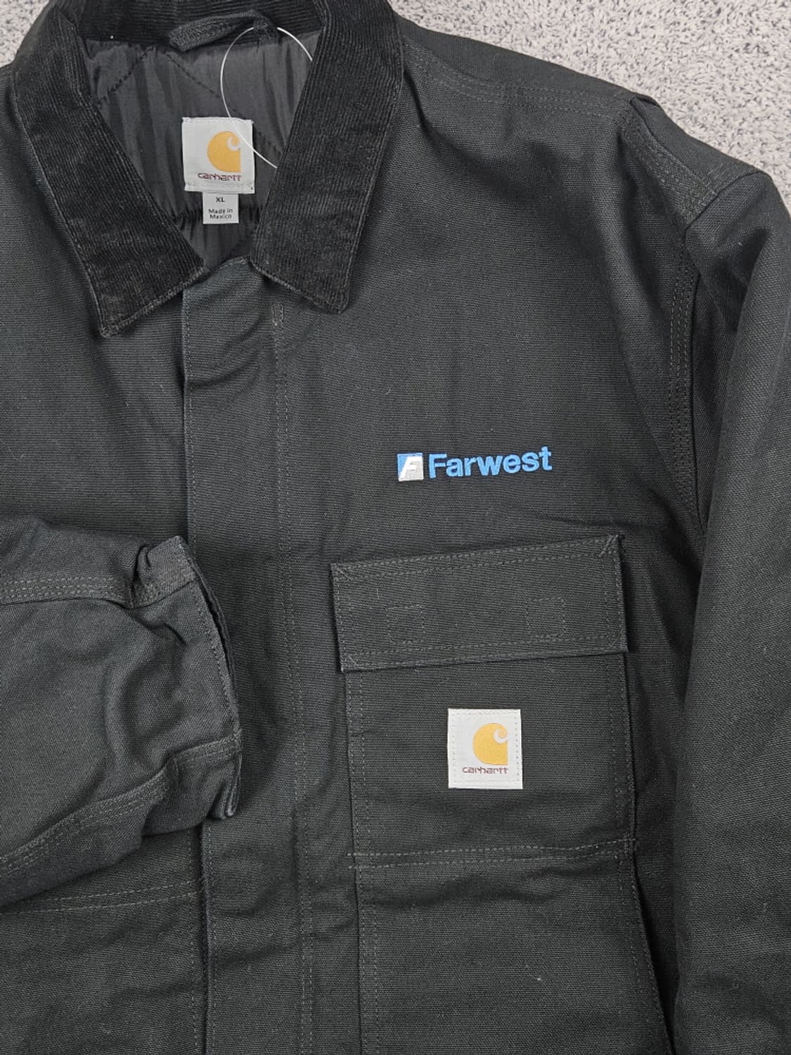 칼하트 C003 패치드 커스텀 아크틱 초어 워크 자켓 (XL)/10306 상품이미지6