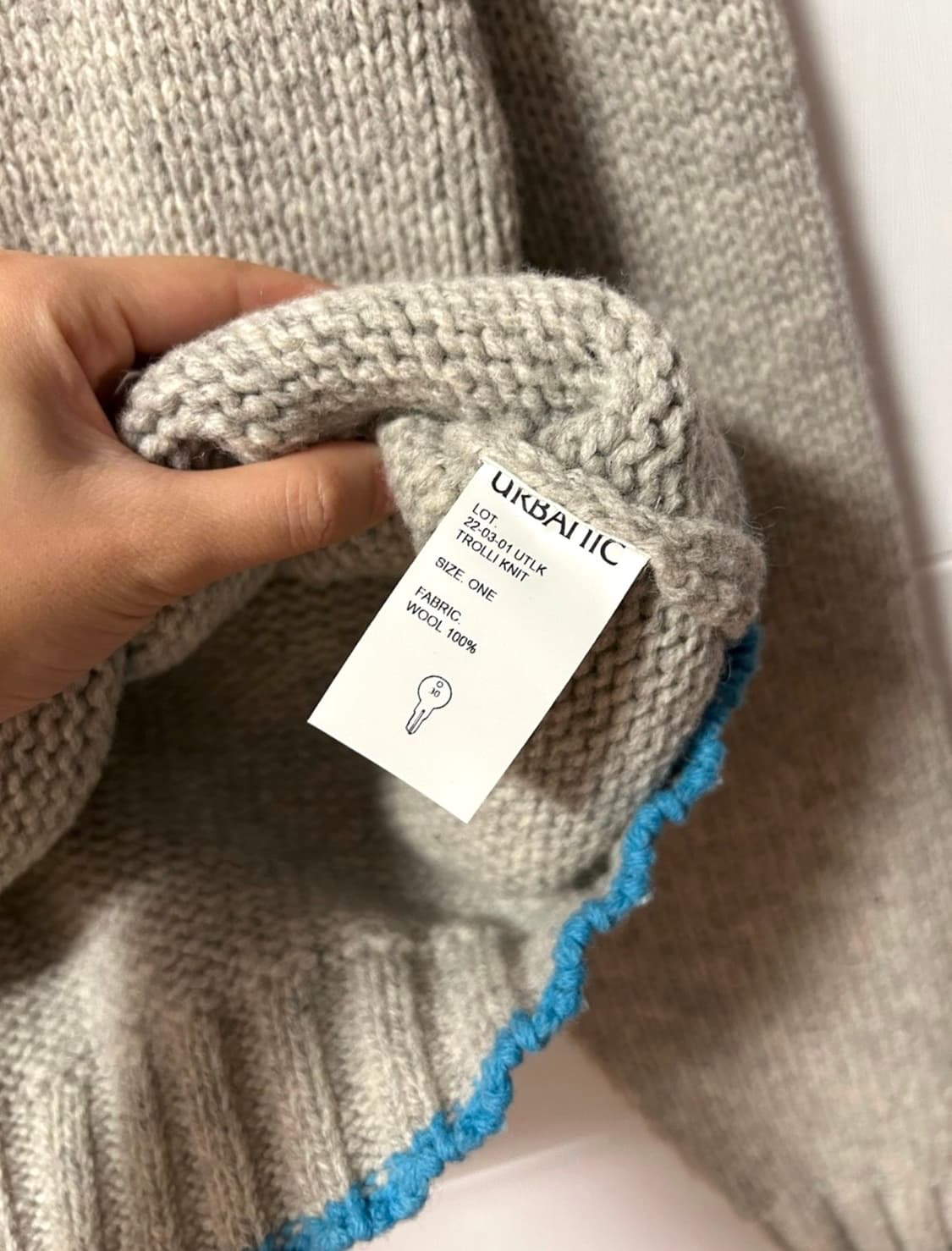 얼바닉30 트롤리 니트 상품이미지5