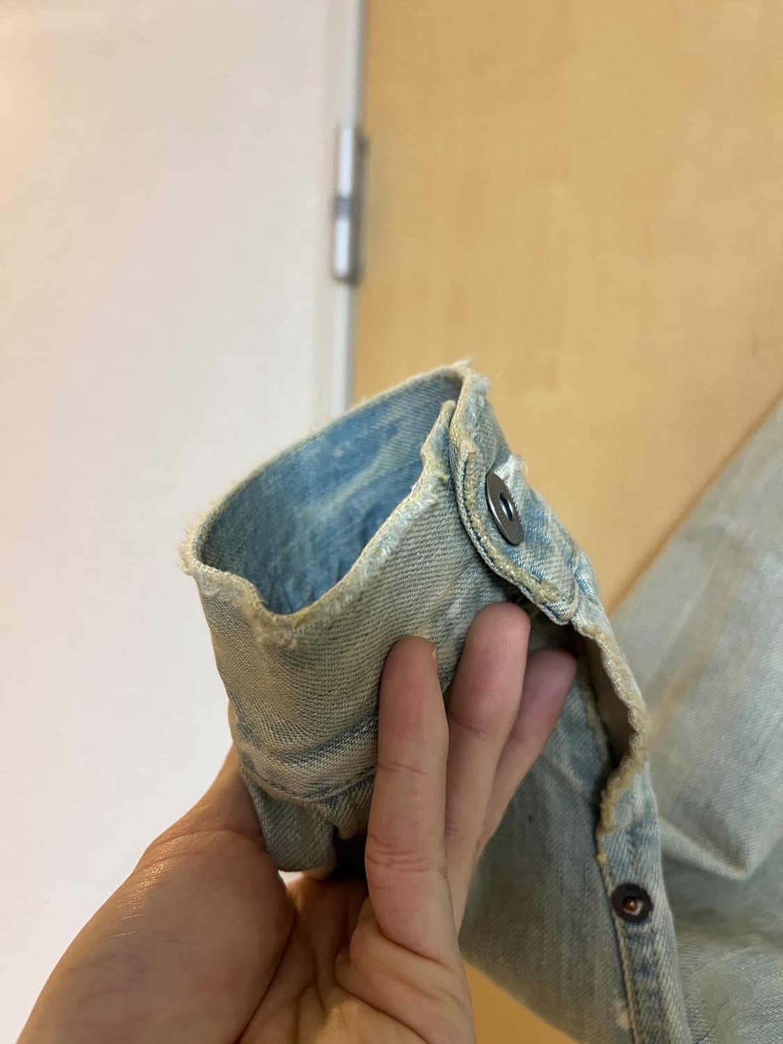 [48]24AW 아프레쎄 1st 데님자켓 블리치 상품이미지7