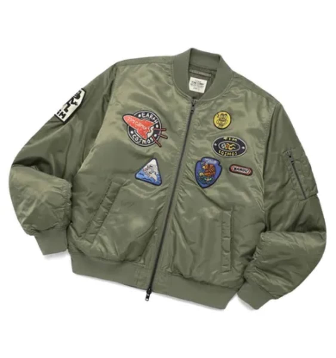 팀코믹스 자켓 항공점퍼 카키색 구합니다  상품이미지1