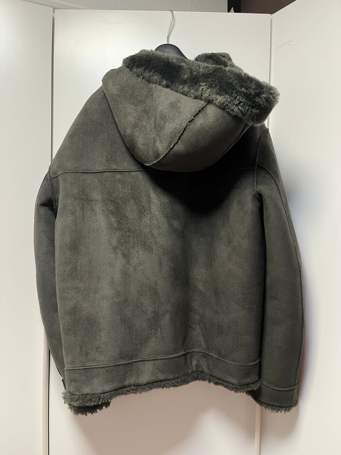 (상태최상)리버서블 에코 무스탕 상품이미지4