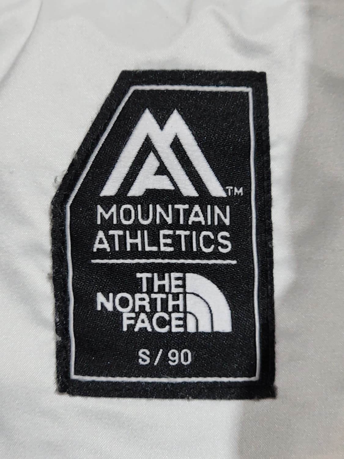 (M) 노스페이스 오리털 롱패딩 점퍼 화이트 후드 다운코트  상품이미지3