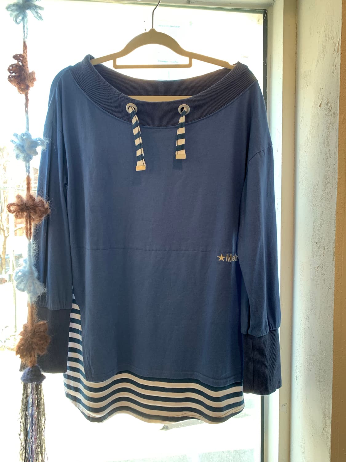 Stripe 3 way off shoulder 상품이미지3