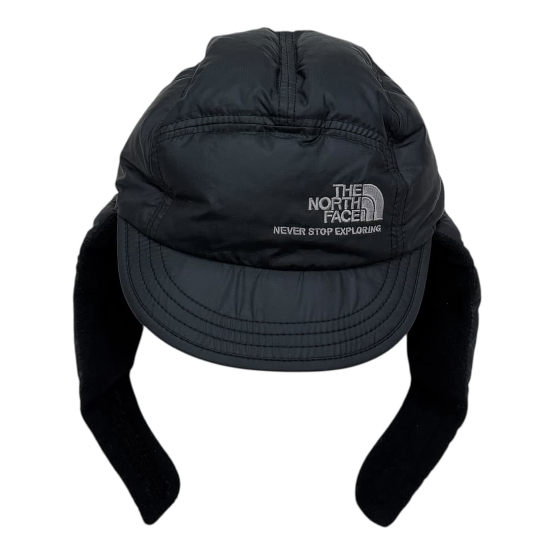노스페이스 써밋시리즈 군밤 트루퍼햇 구스 이어머프캡 귀도리 모자 블랙 상품이미지3
