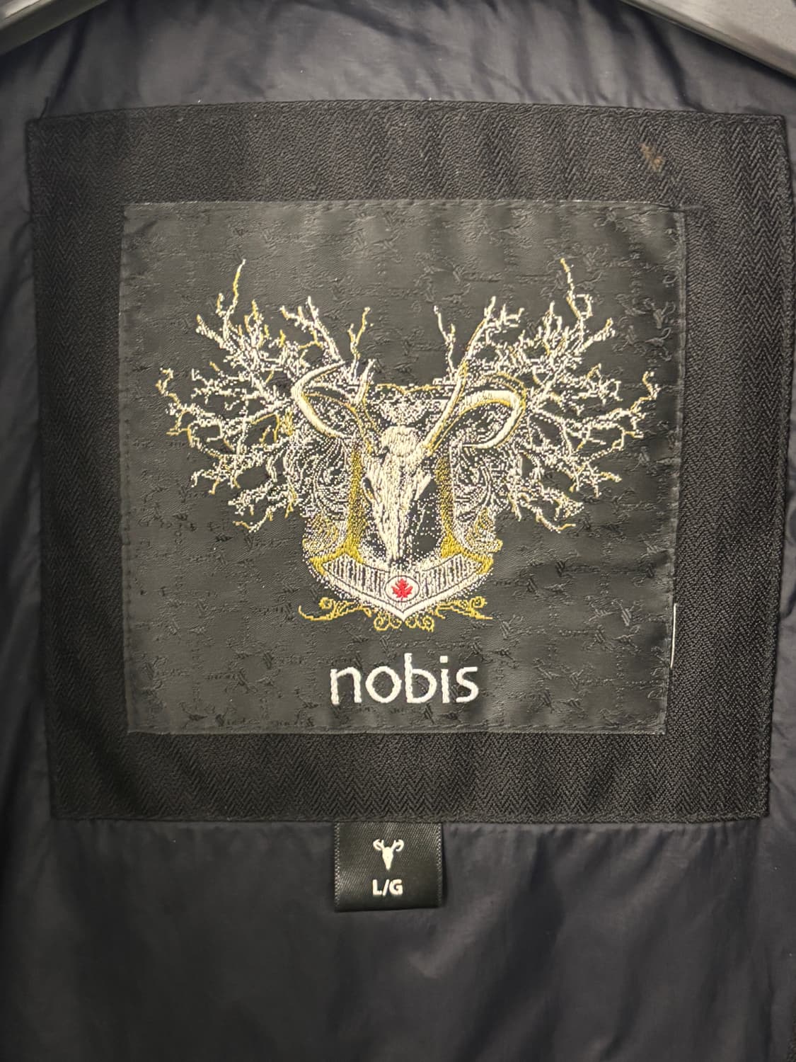 노비스 여성 패딩 코트 블랙 L/G 상품이미지4