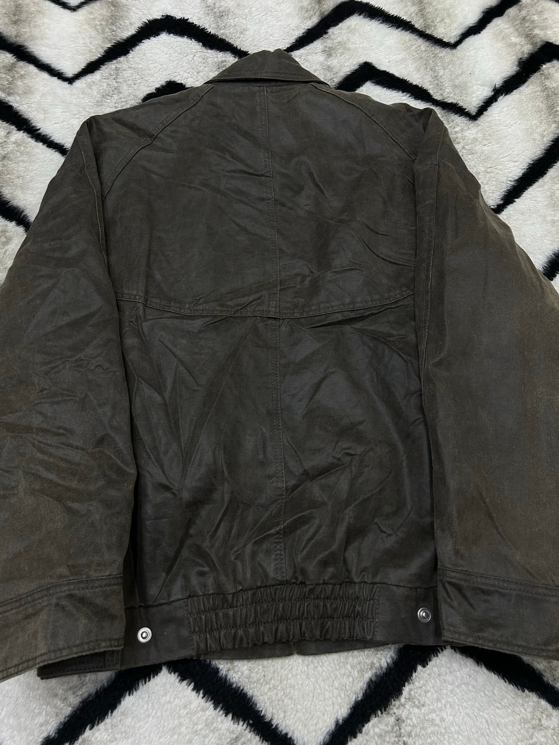 [S]시엔느 존 레더라이크 자켓/빈티지브라운 상품이미지6