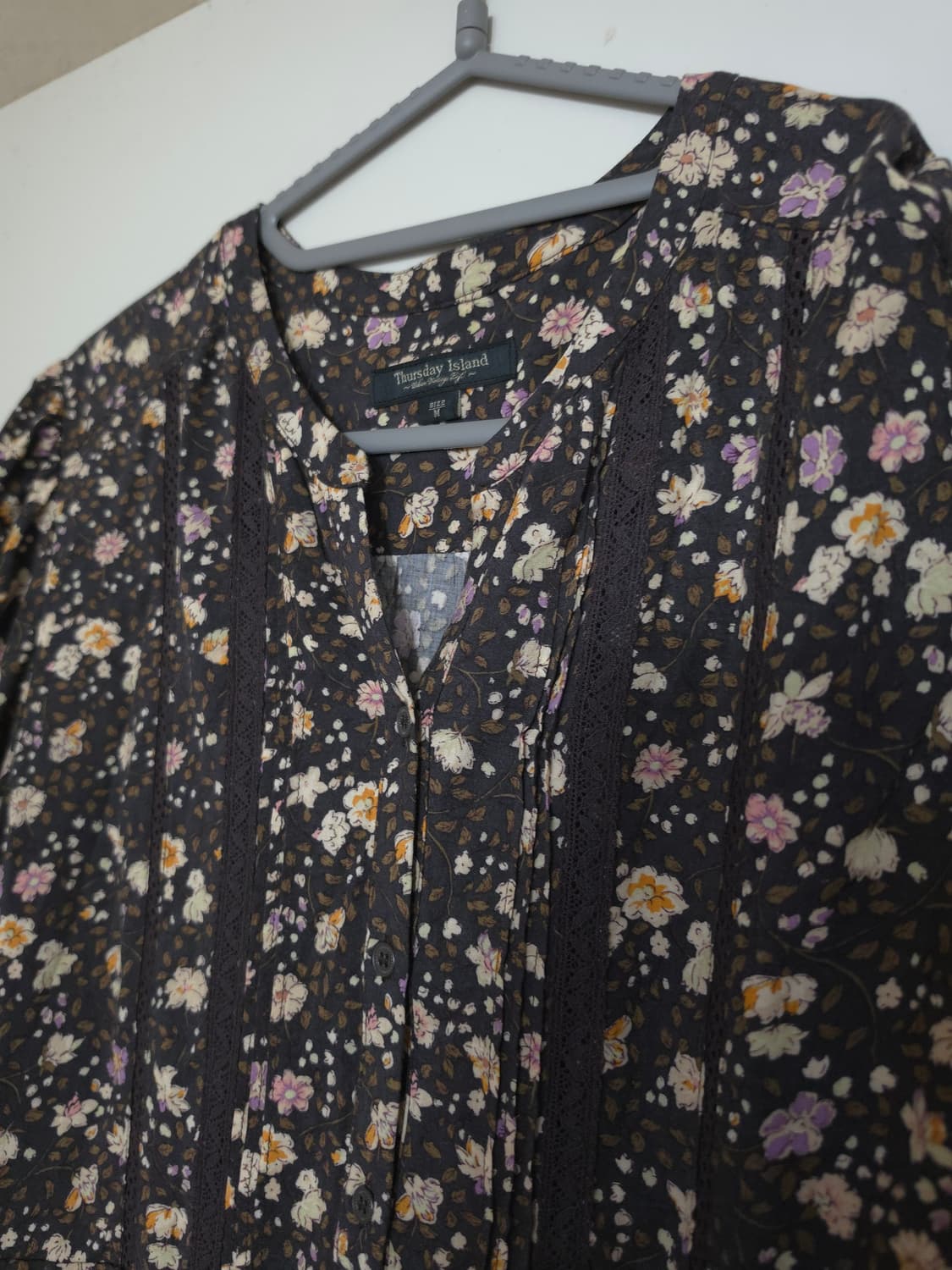 써스데이아일랜드 플라워 롱원피스 상품이미지3