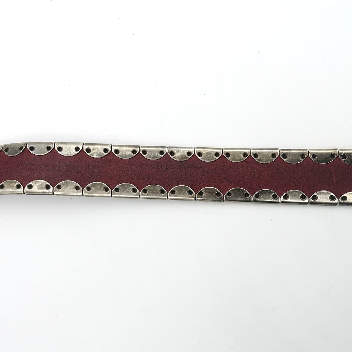 EMPORIO ARMANI 엠포리오 아르마니 아티잔 스터드 벨트 와인 상품이미지7