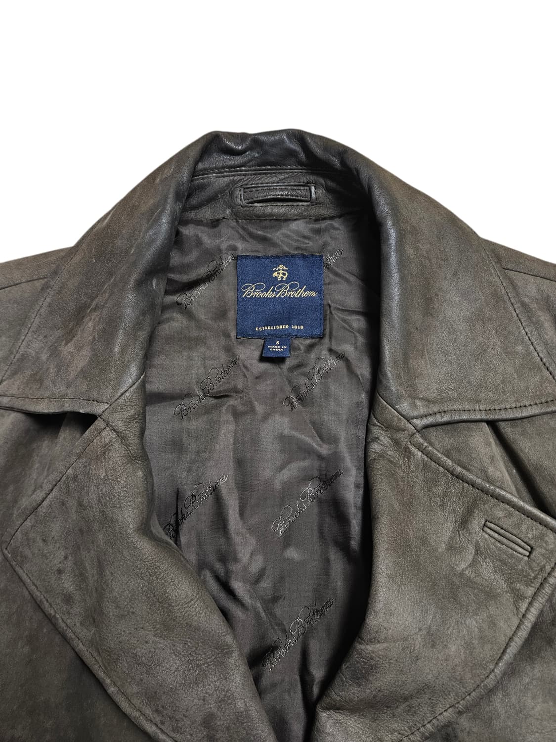 브룩스브라더스 스웨이드 트렌치 코트 상품이미지7