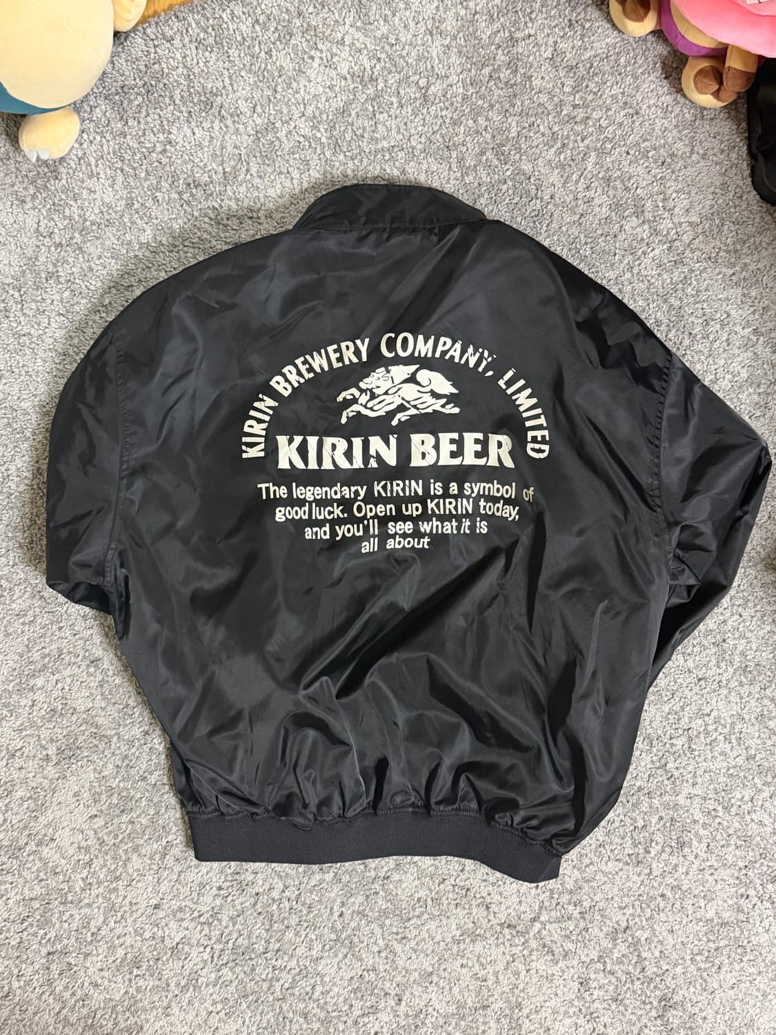 KIRIN BEER 기린 비어 나일론 헤링턴 자켓 상품이미지7