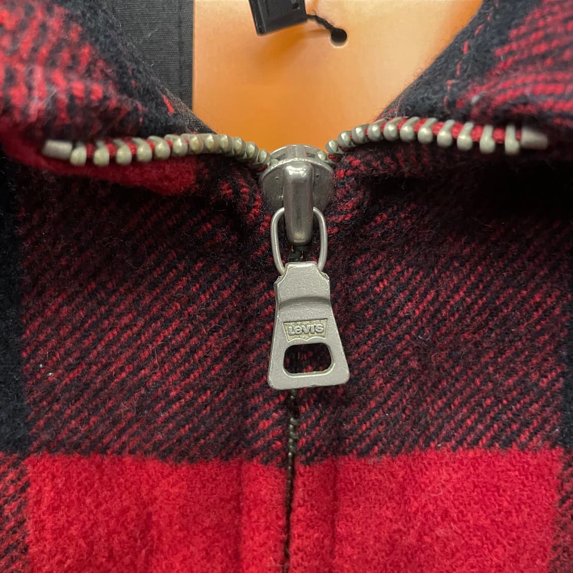 리바이스 타탄 체크 플란넬 모직 자켓 상품이미지6