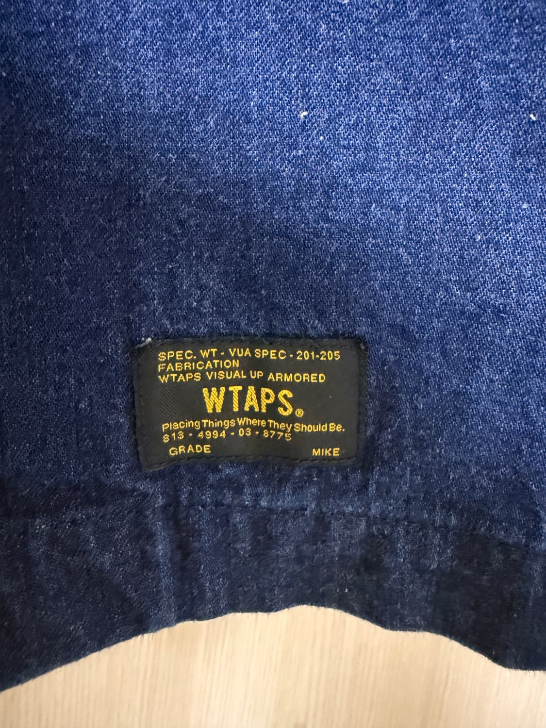 더블탭스 17aw 버즈 데님셔츠 Wtaps BUDS LS 03 상품이미지4