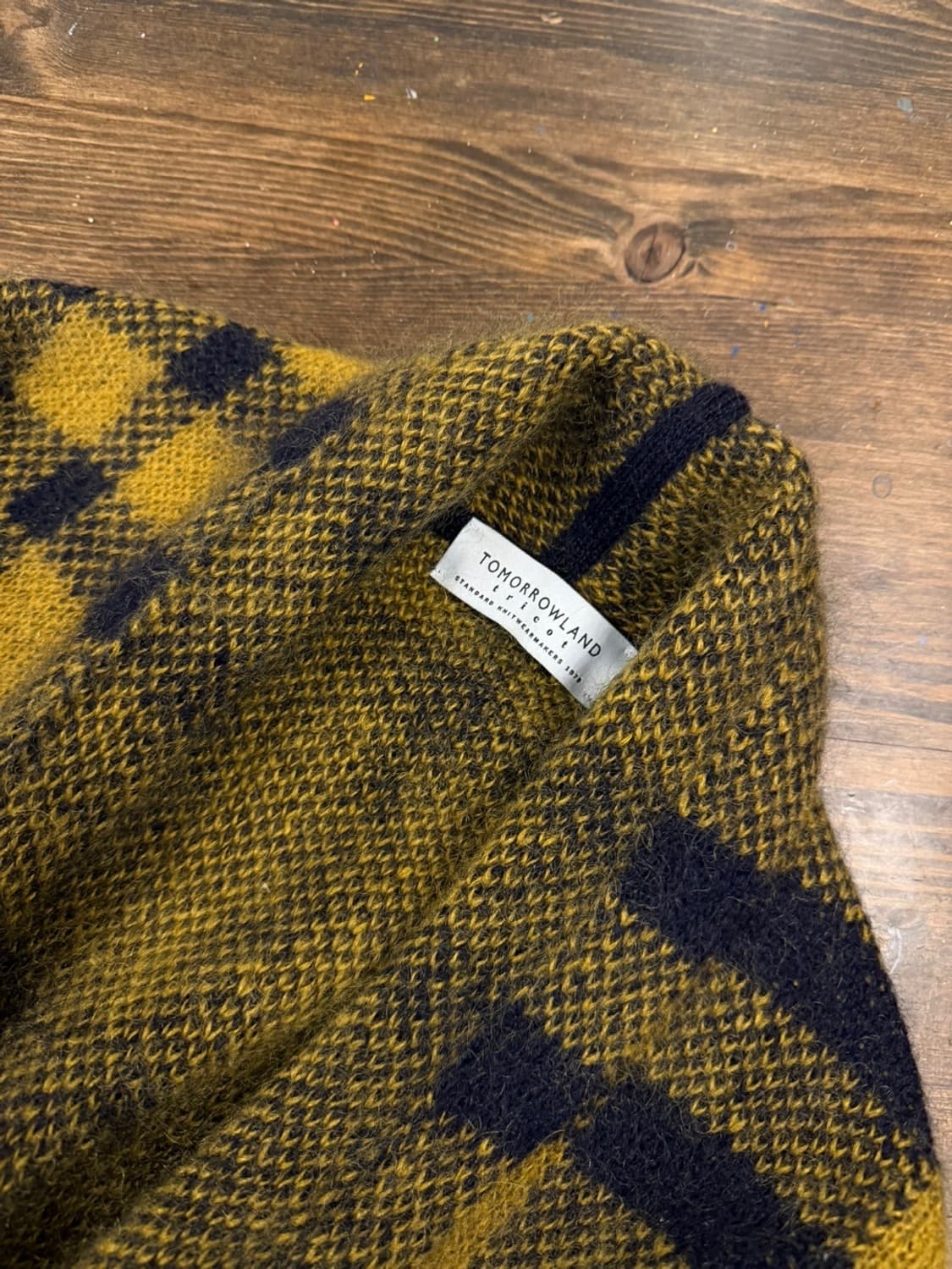 투머로우랜드 알파카 로브 가디건 100 상품이미지8