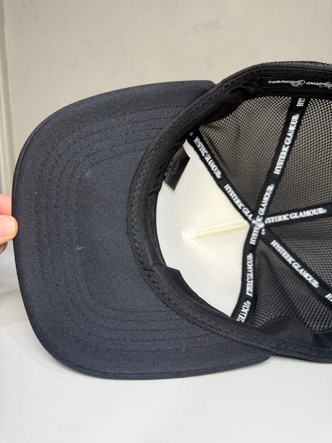 히스테릭 글래머 아카이브 라인스톤 매쉬캡 볼캡 모자 상품이미지2