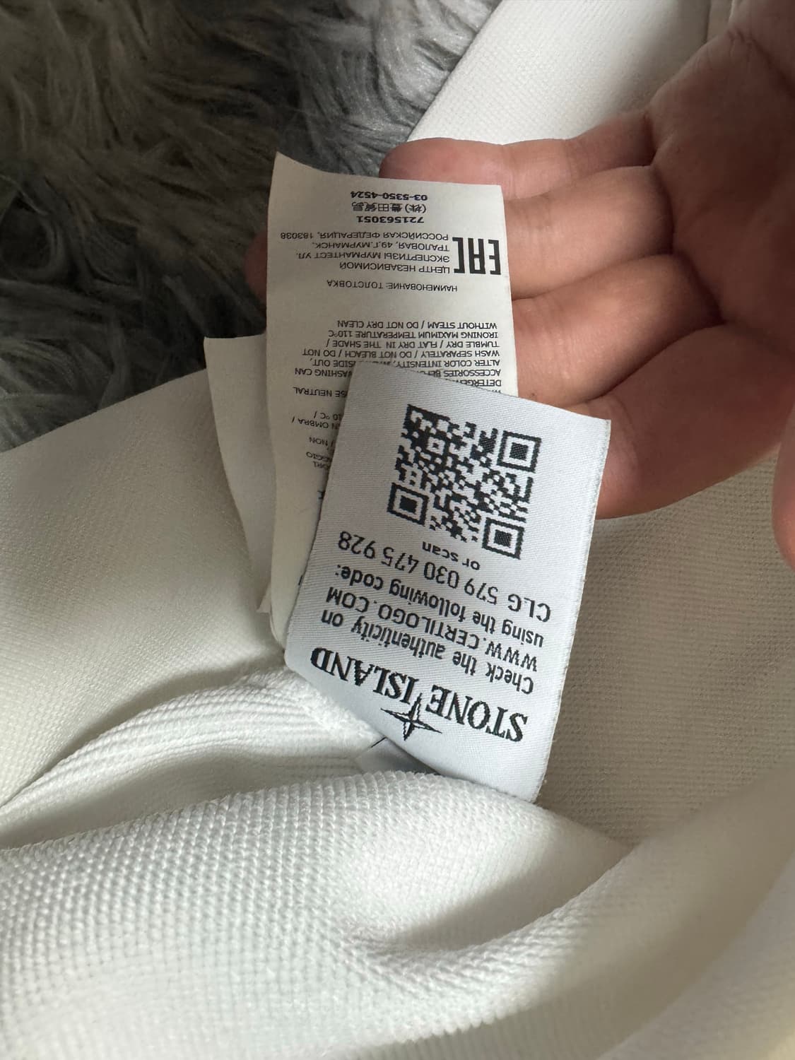 (새상품급)스톤아일랜드 맨투맨 정품 급처 상품이미지3