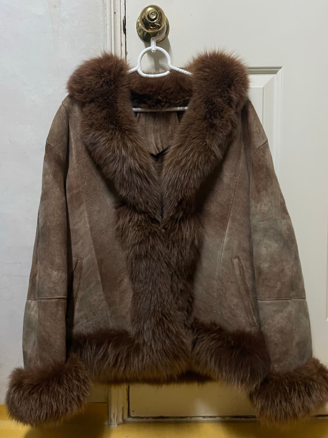 Shop502 핀터레스트 브라운 페어리 퍼자켓 상품이미지2