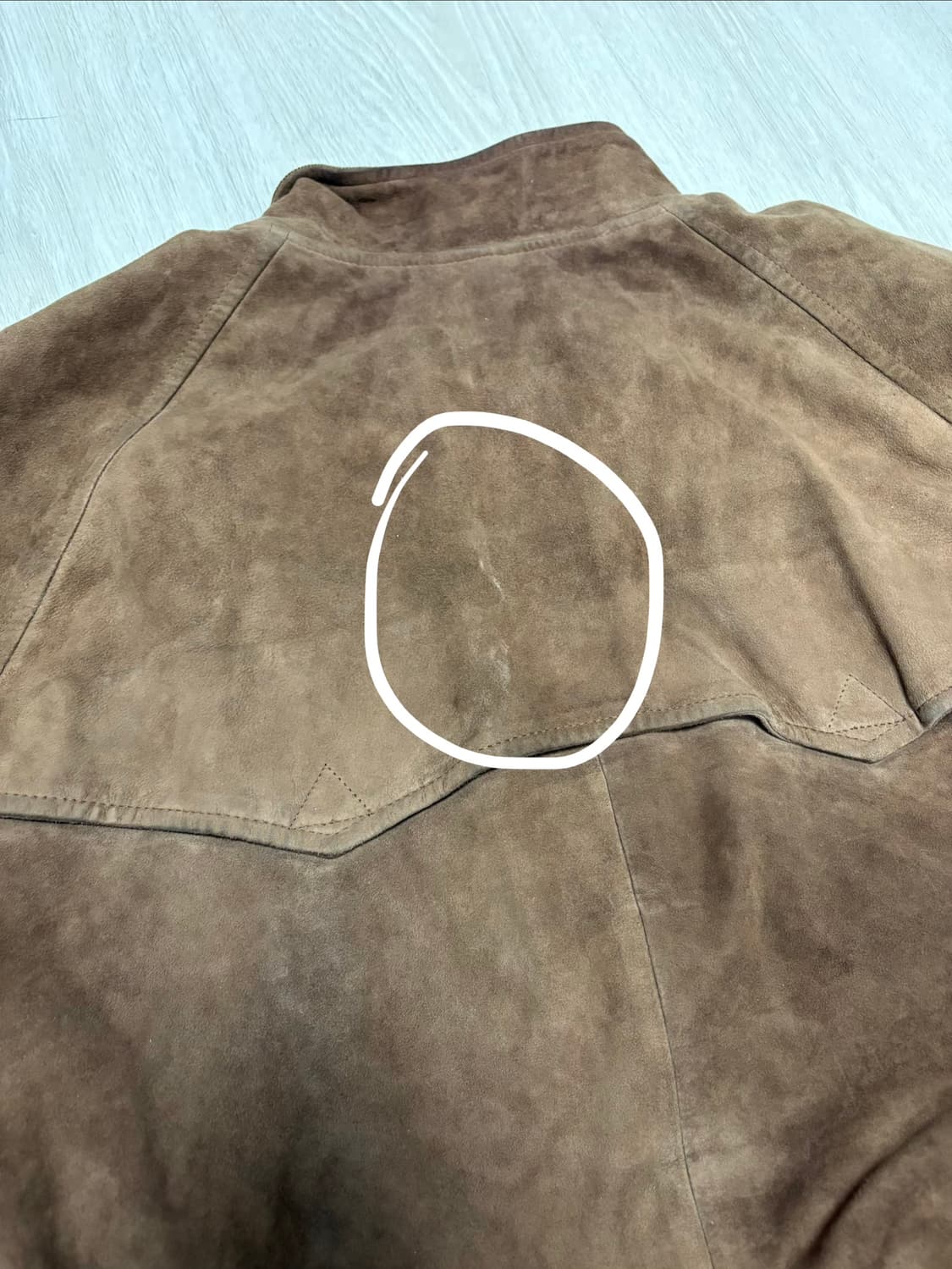 90s 폴로 스웨이드 바라쿠타 자켓 다크브라운 상품이미지5