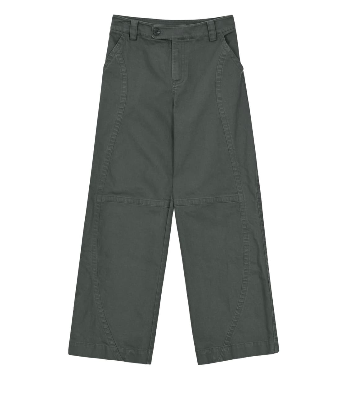 CURVED LINE WASHED DENIM PANTS 상품이미지1