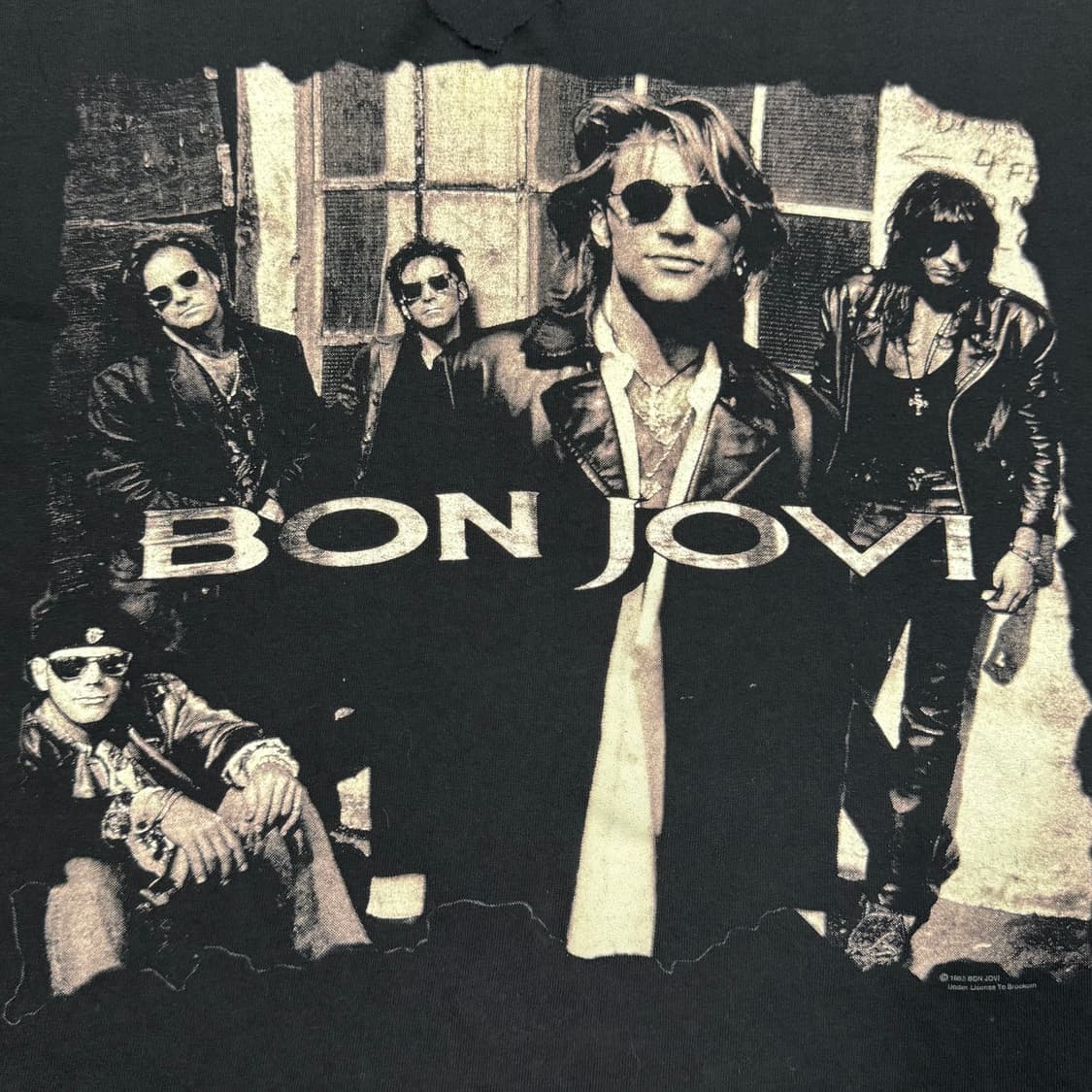 빈티지 90s Bon Jovi Keep the faith 본조비 밴드티 상품이미지3