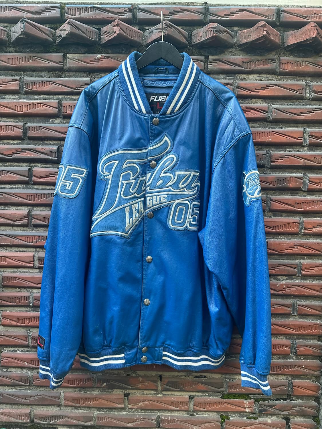 빈티지 90s 푸부 레더 자켓 상품이미지1