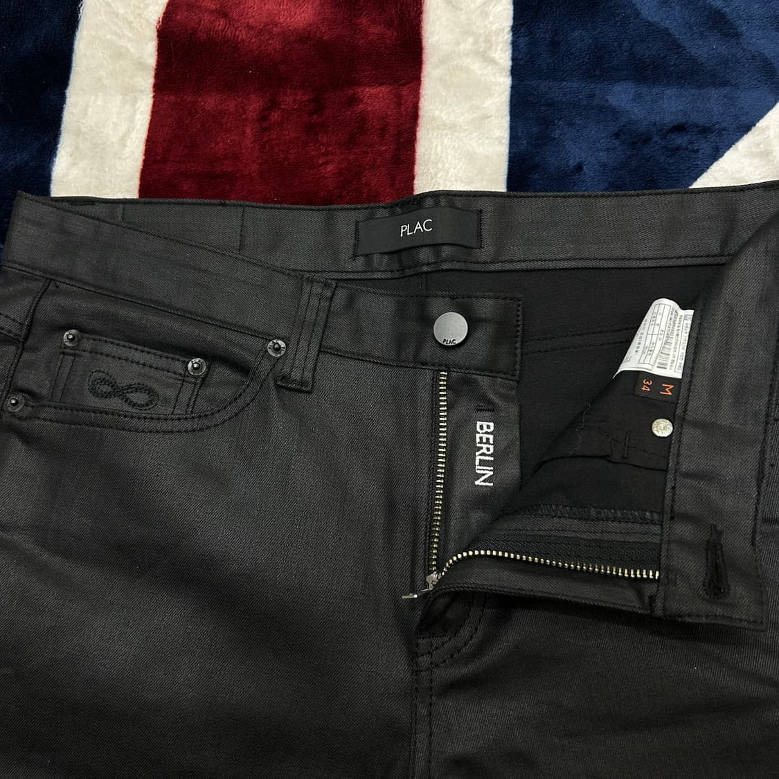 [34]PLAC 베를린 코팅진/블랙/스판 상품이미지4