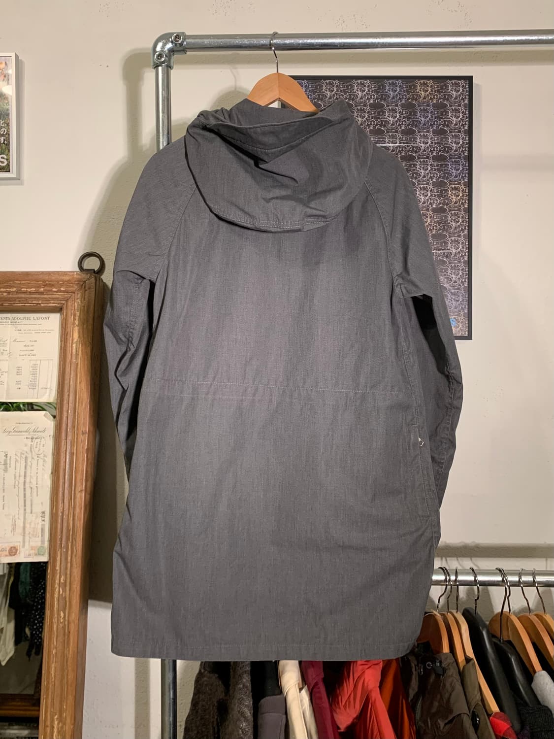 노스페이스 퍼플라벨 그레이 마운틴 파카 상품이미지5