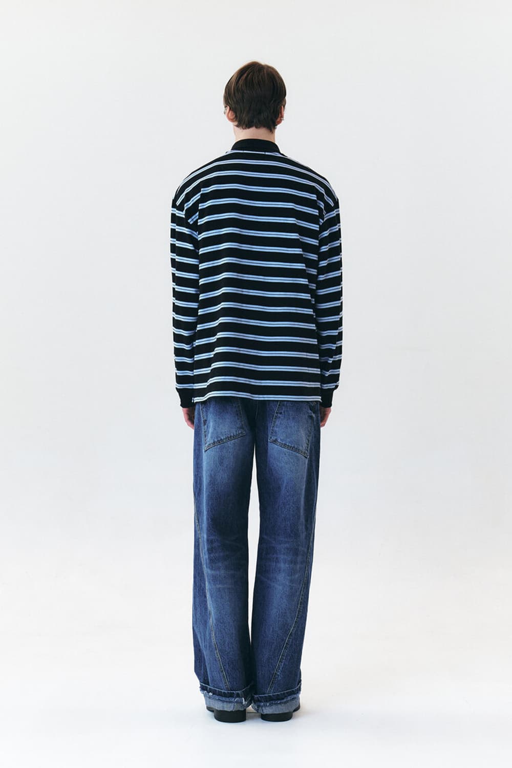 윈더 winder 스트라이프 코튼 폴로 상품이미지3