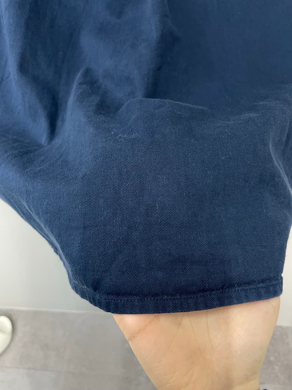 칼하트 네이비 원포켓 셔츠 H2468 상품이미지7