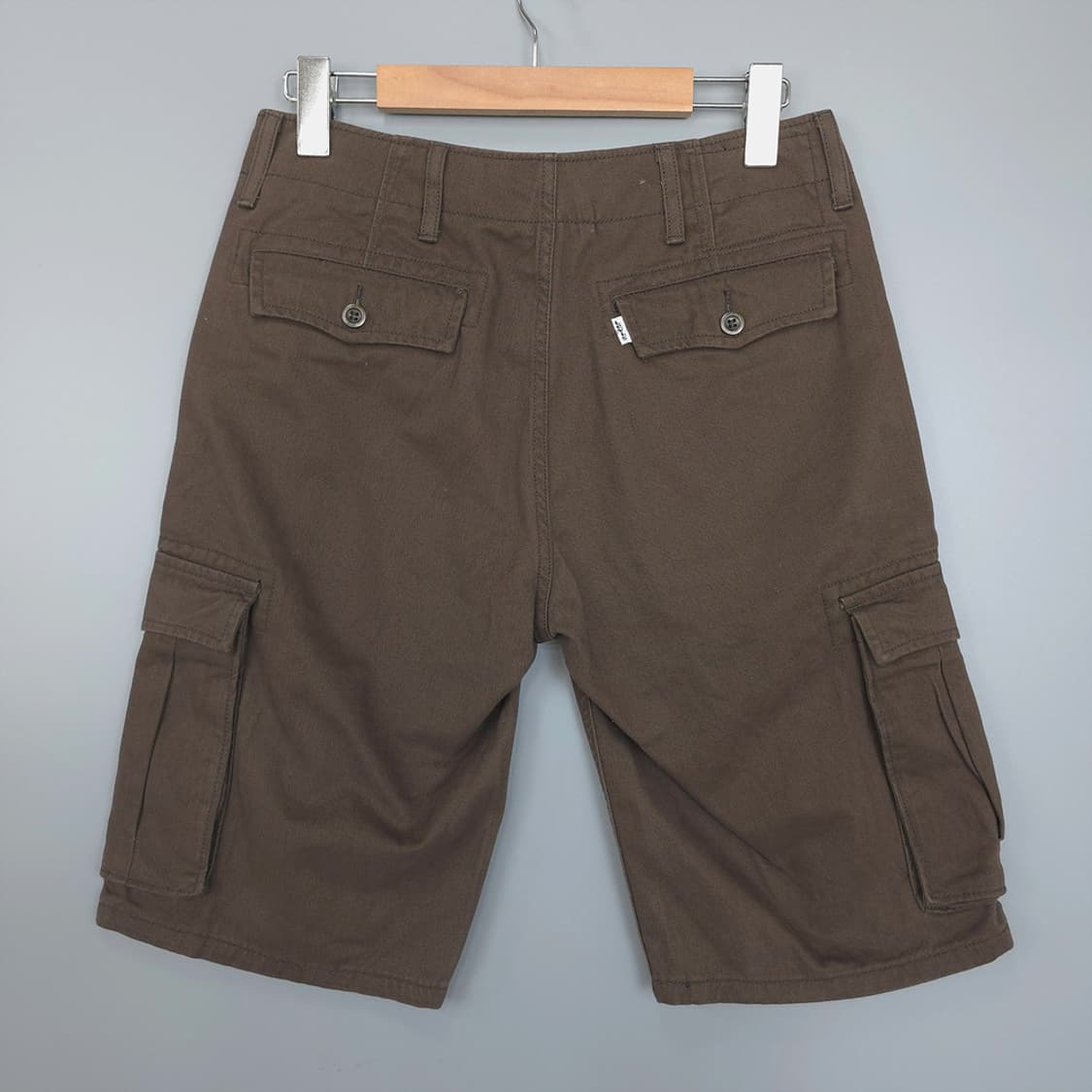 리바이스 Levis 511 슬림핏 카고 반바지 브라운 W28 상품이미지5
