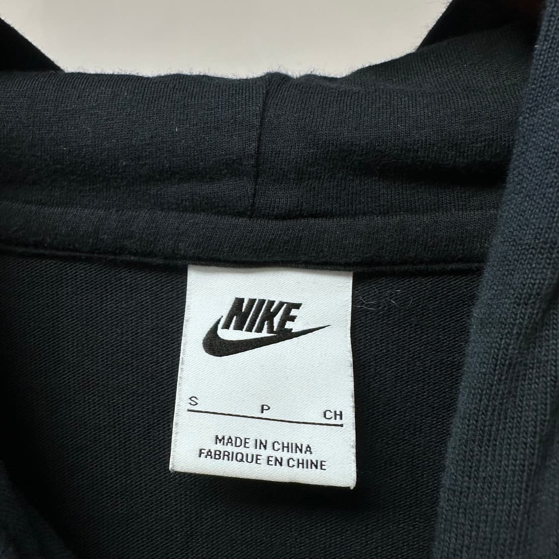 NIKE 나이키 여성 크롭 후드티 블랙 오버핏 S사이즈 J36 상품이미지4